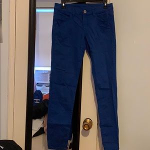 American eagle cobalt royal blue denim Jeggings 6